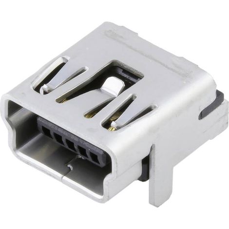 Molex 548190519 USB MINI-B R/A RCPT 548190519 Molex Contenu: 1 pc(s)