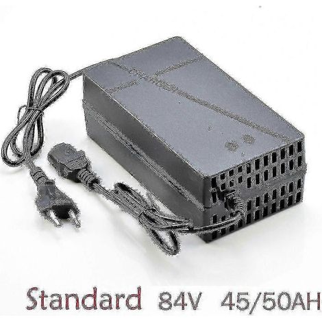 Chargeur intelligent pour batteries au plomb-acide 48 V, 60 V, 72 V et 96 V (50 Ah et 60 Ah), compatible avec les tricycles électriques, vélos, scooters, quads et karts. (1/5)