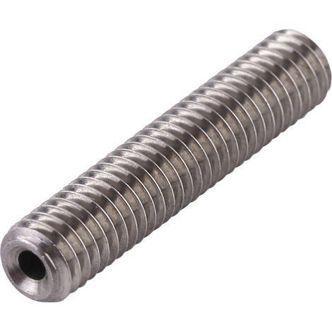 Stück Edelstahl M6 x 30 mm Düsenhalsrohr Zubehör für 3D-Drucker-Extruder 1,75 mm (1/5)