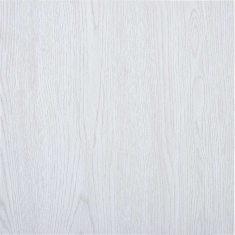 vidaXL Flooring Planks 5.11 m² 55 pcs PVC White Wood