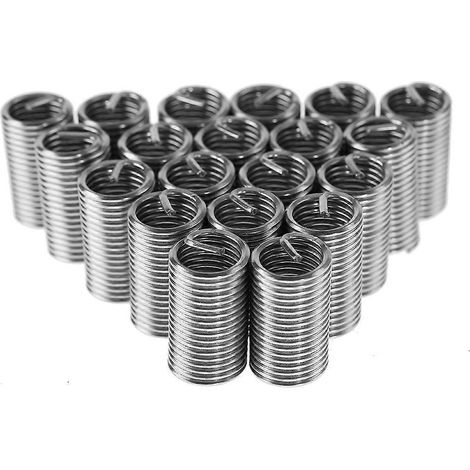 M14 Edelstahl SS304 Spiralgewindeeinsätze (M1423 D, 20 Stück)