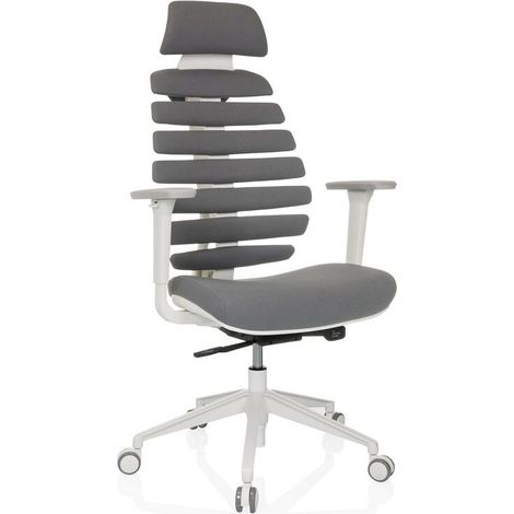 [GEBRAUCHT] B-Ware hjh OFFICE Bürostuhl Drehstuhl ERGO LINE W Stoff Business Stuhl mit Armlehnen (1/2)
