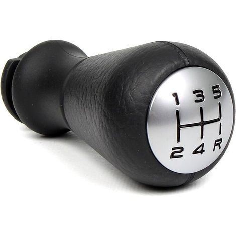 Pommeau de levier de vitesse manuel 5 vitesses – Design ergonomique – Matériau ABS – Compatible PEUGEOT 106 206 306 406 – Shop-Story