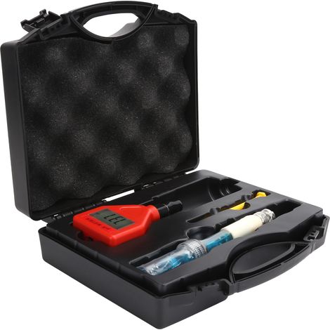 Kit de test de qualité de l'eau avec pH-mètre pour spa, aquarium, piscine et laboratoire (1/5)