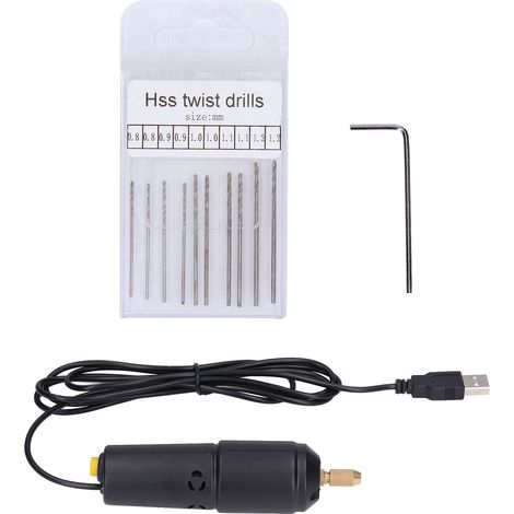 Hochgeschwindigkeits-USB-Elektrobohrmaschine für Stahl, ABS, Eisen und
