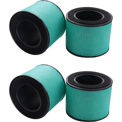 4X Kit de Filtre à Air pour la Sauvegarde de la Famille de Purificateurs d'air PARTU BS-08, Filtre HEPA à Charbon Actif Efficace pour la Filtration (1/5)