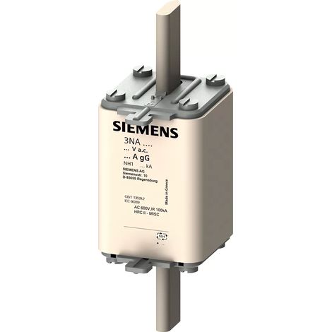 Siemens NH-Sicherungseinsatz, NH1, In: 200 A, gG, Un AC: 500 V, Un DC: 440 V 3NA3140 (1/2)