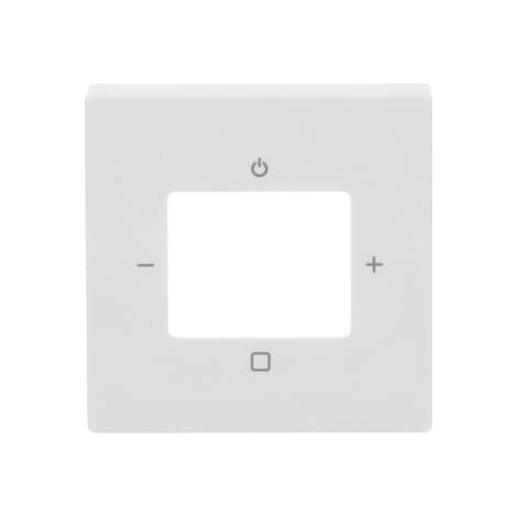 Busch-Jaeger Placa central con impresión Busch-Radio blanco estudio - Plataforma 63 (8252-84-101), 2CKA008200A0254