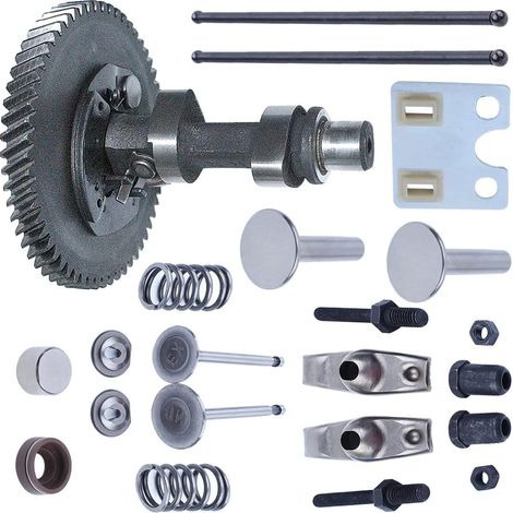Kit arbre à cames, pour moteur HONDA Gx390 13Hp, 14100-Zf6-W01, 14410-Ze3-013, 14431-Ze2-010, 14791-Ze2-010, 90012-Ze0-010, 12209-Ze8-003, 14441-Ze2-000 (1/5)