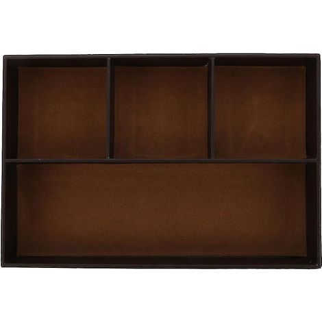 1 panier de rangement en cuir (1/3)