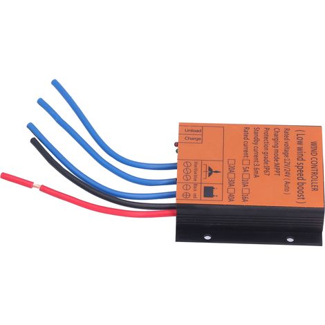 Windturbinen-Controller Niederspannungs-MPPT-Laderegler mit LED-Anzeige 100–400 W 12 V 24 V 16 A (1/5)