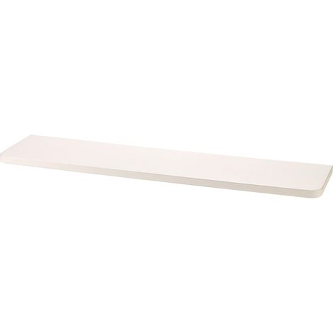 King Home MENSOLA IN TRUCIOLARE NOBILITATO BORDATO SU 3 LATI BIANCO(cm 70x2x20) CARTONE DA 4 PEZZI (1/4)