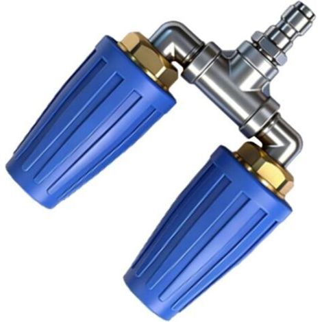 Turbo Nozzle for Pressure Washer Triple Portable Accessories with 1/4 Quick Connector - Pressure Washer Accessories for Car, Indoor, Outdoor, Garage, Garden, Co (1/5)