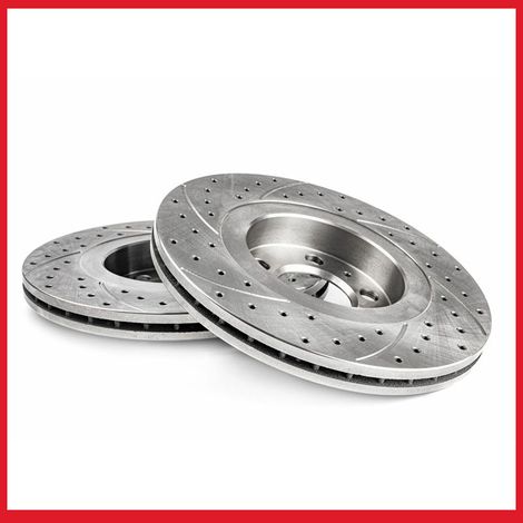 Disque de Frein Avant Ventilé 1J0615301D - Adaptable à VW Golf, Bora, Audi (1/4)