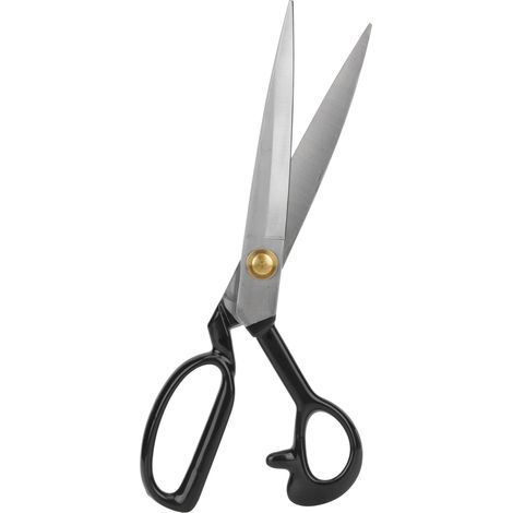 Ciseaux de tailleur professionnels pour couture et travaux d'aiguille, coupe-tissus et vêtements, en acier, 30 cm (12 pouces). (1/5)