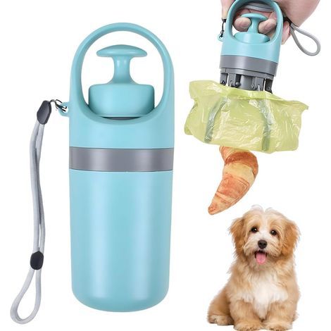 Pince pour ramasser les crottes de chien avec distributeur de sacs Ramasseur de crottes sans contact pour chiens & chiots Nettoyeur de déchets pour animaux avec clip ceinture
Marque : YOFDAL
