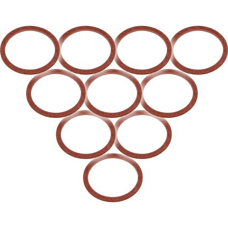 STEDO Fiber Flachdichtung, 26,5 x 32 x 1,5 mm (VE 10 Stück) , nach DIN 7737