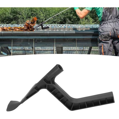 L'outil pour gouttières est un outil très populaire pour nettoyer les feuilles des gouttières de toit. (1/5)