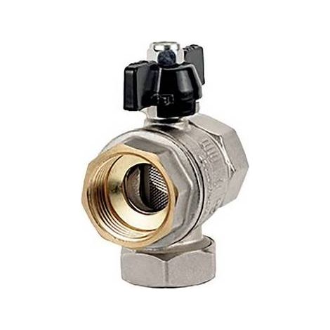 ROBINET À BOISSEAU SPHÉRIQUE AVEC FILTRE INTÉGRÉ Taille : 3/4" PN 30
