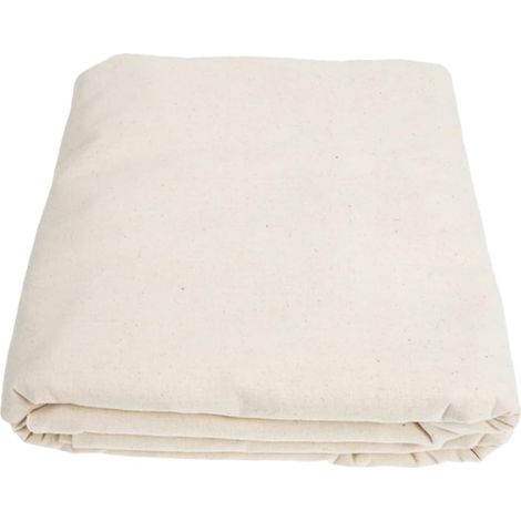 Bâche de protection en coton, réutilisable et lavable, pour protéger (1/5)