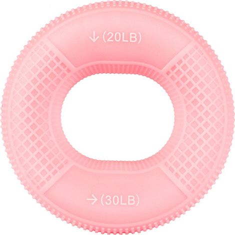 Anneau De Préhension En Silicone Réglable - Pour Renforcement Des Doigts Et De L'Avant-Bras - Exercice De Rééducation Et De Fitness - 1 Pièce (1/5)