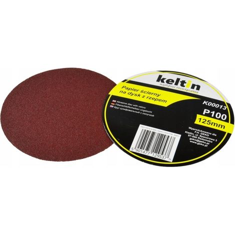 Geko Disques Abrasifs 125 mm P100 Velcro Pack 100 (1/3)