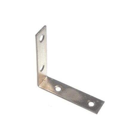 Lot de 120 équerres en acier YZP 63 mm (1/2)