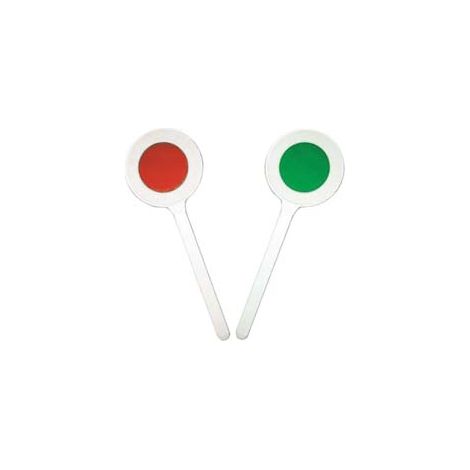 PALETTA DI SEGNALAZIONE IN ABS- - ø cm.15 - 5 pezzi