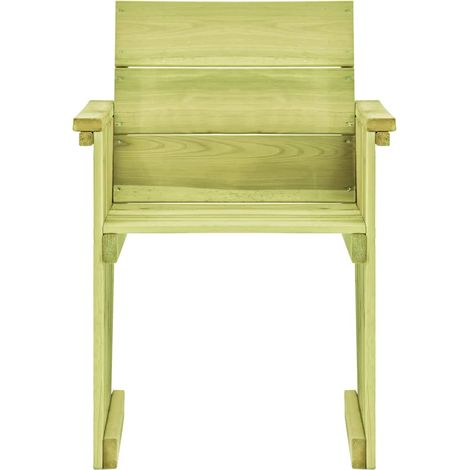Maison Exclusive - Sedia da Giardino in Legno di Pino Impregnato (1/5)