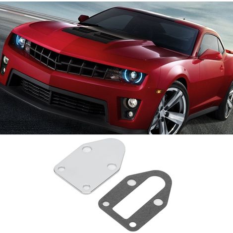 Joint de pompe à carburant Chevrolet SBC sans trous, joint de pompe à carburant chromé (1/5)