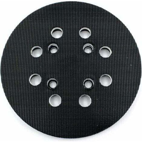 Plateau de ponage pour Bosch ( 125 mm, dureté moyenne avec système accessoires pour ponceuse excentrique PEX 300/400 AE / 4000 AE / Advanced Orbit 18
