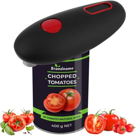 Ouvre-boîte électrique, ouvre-boîte électrique mains libres, interrupteur à une touche, ouvre-boîte sans fil alimenté par batterie (1/5)
