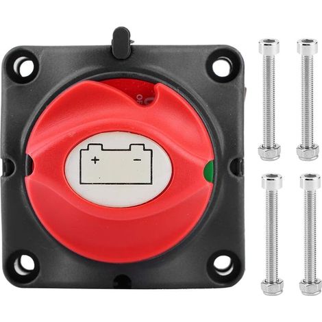 for Circuit Breaker Battery 12v for Circuit Breaker Battery 12v Battery Disconnect Isolator Battery Power Isolator 12V 600A Two-Level Switch Cut Off Dec (1/5)