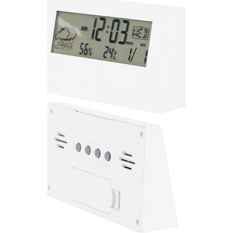 Elektronisches Wandthermometer mit Hygrometer für den Innenbereich, hochpräzise, für den Haushalt geeignet (1/5)