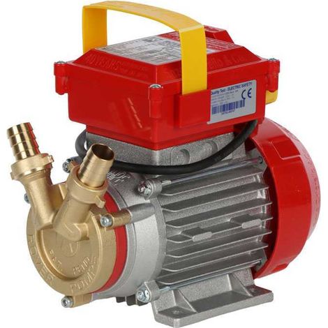 ELETTROPOMPA TRAVASO LIQUIDI POMPA BRONZO Ø 25 mm - 0,8 Hp - 2850 r.p.m. - 2500 l/h - ROVER POMPE