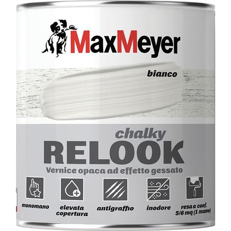 CHALKY RELOOK SMALTO GRIGIO INV MONOMANO 0,500 L