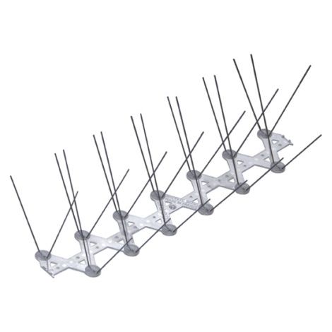 DIMOS - Anti-pigeons et mouettes pics 24 brins L 50cm h 115mm - carton 25ml - 500 mm