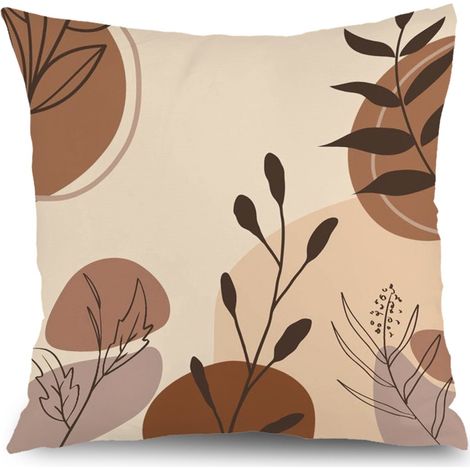Housses de coussin floral printemps, décoration jardin terrasse,45×45cm (1/5)