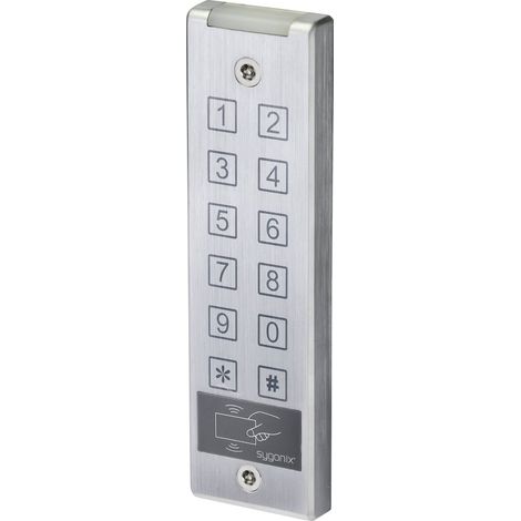 Sygonix SY-4777290 Clavier à code avec RFID montage apparent (en saillie) 12 V/DC, 24 V/DC IP65 avec écran tactile (1/5)