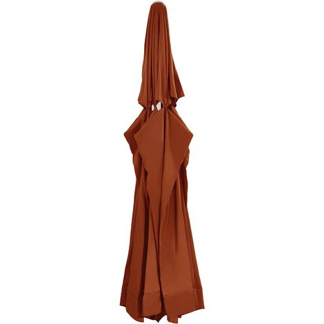 Tela de repuesto para sombrilla terracota 610 cm vidaXL (1/5)