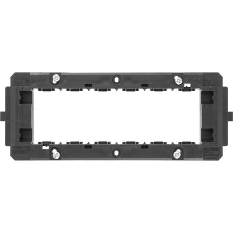 Gewiss cestello supporto per placche serie civili 6 posti top system virna gw24230 (1/4)