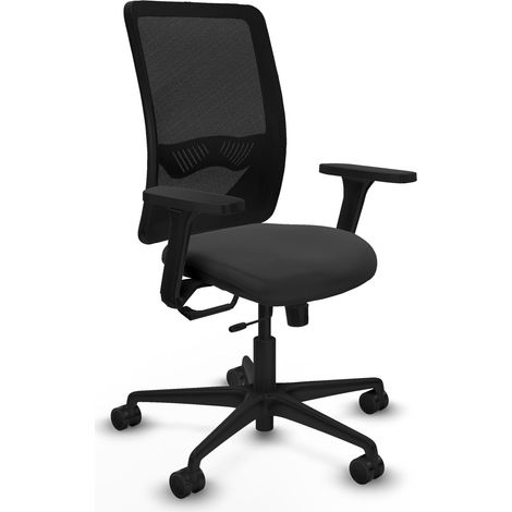 Chaise de bureau piqueras y crespo Zulema noir mousse 50 mm (1/2)