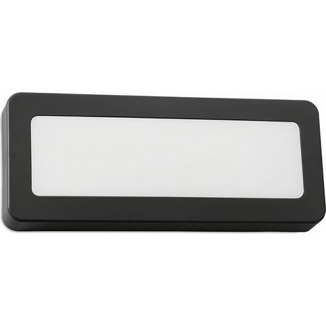 Forlight Grove Aplique Led para Exterior de 3W Resistente al Agua IP65. Foco Led Moderno de Pared y Suelo para Señalización de Jardín. Porche y Patio (1/2)