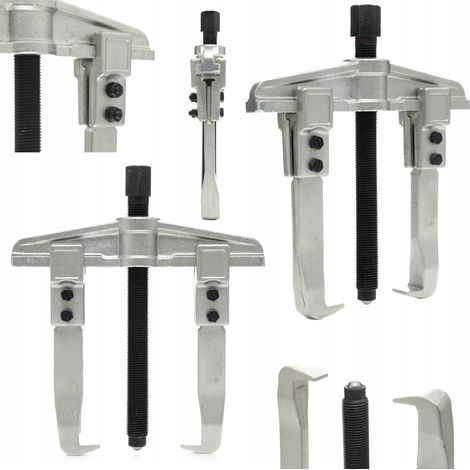 Estrattore per cuscinetti pieghevole a 2 bracci da 4" Kraft&Dele (1/5)