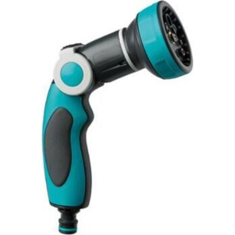 PISTOLA PER IRRIGAZIONE CON CIPOLLA JETEASY PLUS A 8 GETTI - COLORE AZZURRO/NERO