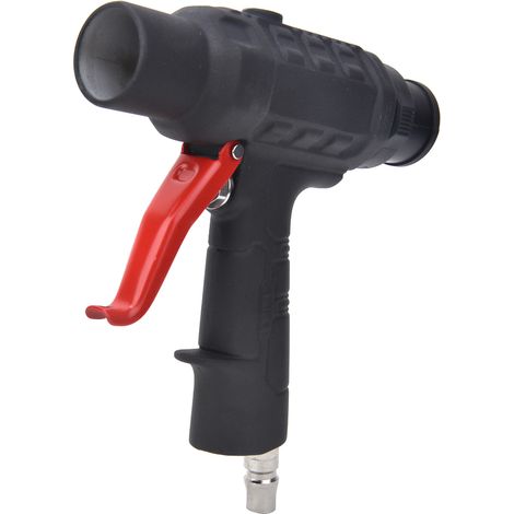 Soufflette pneumatique noire 90Mpa 10cfm, raccord rapide entrée, nettoyeur à air comprimé (1/5)