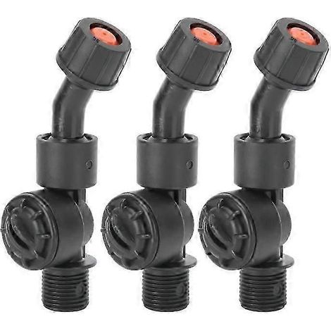 Spray Nozzle Spray Nozzle, Plastic Irrigation Nozzle Good Sealing High Efficiency Garden Tools (1/4)