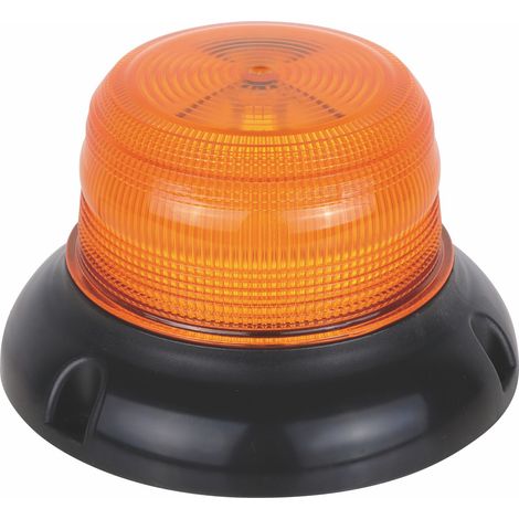 Ama Lampeggiante a led Base piana Arancione (1/2)