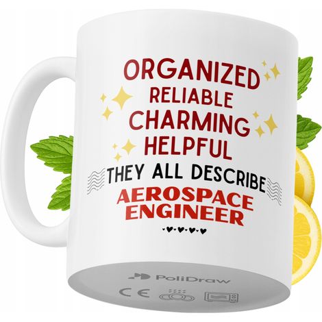 Lustige Tasse für Luft- und Raumfahrtingenieure – Kaffee- oder Teetasse mit witzigem Textdesign – ideal für Geburtstage, Namenstage, Feiertage und besondere Anlässe. Hochwertige Tasse für Zuhause, Bür