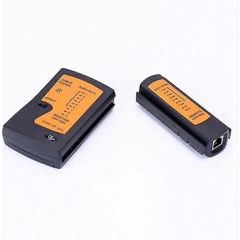 Testeur de câbles RJ45 LAN, testeur de câbles RJ45, RJ11, RJ12, CAT5, UTP, outil de mise en réseau (1/5)